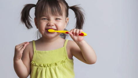 how to care child's oral health