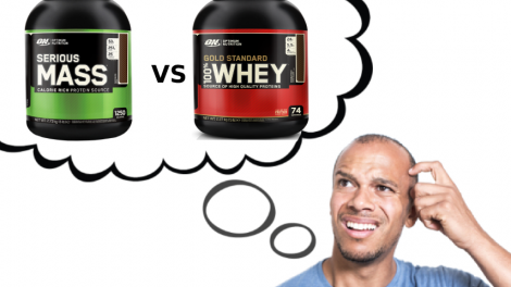 Difference Between Mass Gainer and Whey protein
