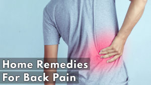 Home Remedies for Back Pain