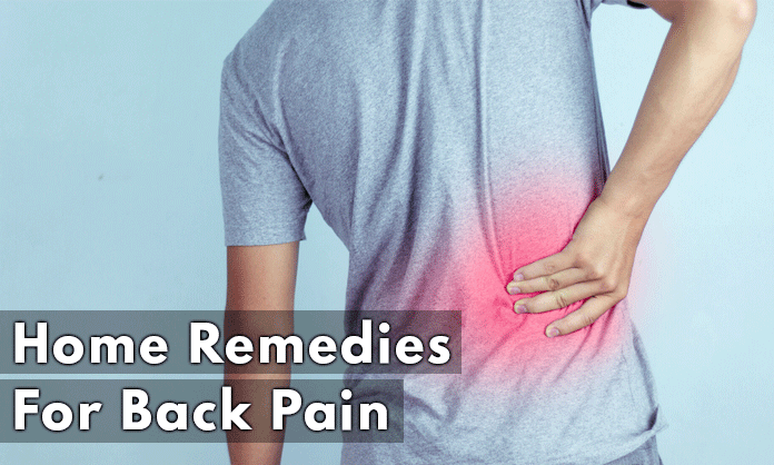 Home Remedies for Back Pain